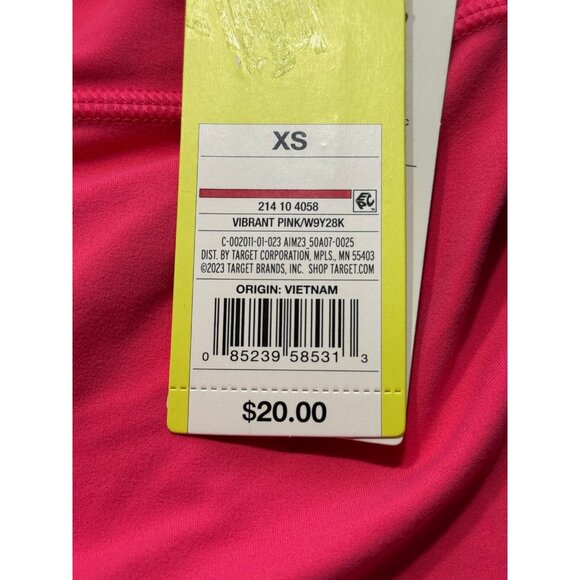XS - Womens Soft Ultra High-Rise Bike Shorts 6" - All In Motion - Pink - Picture 4 of 10